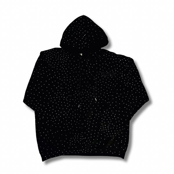 Glam Luxe Rhinestone Hoodie