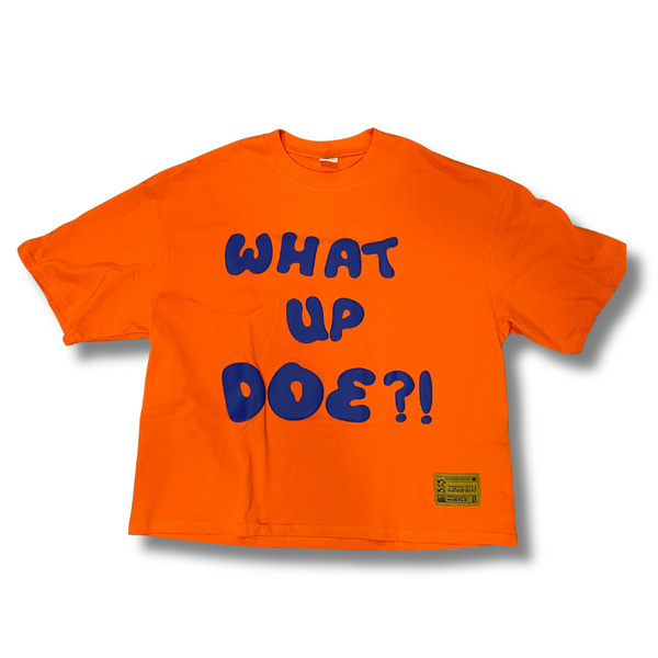 "WHAT UP DOE?!" DETROIT BOXY TEE