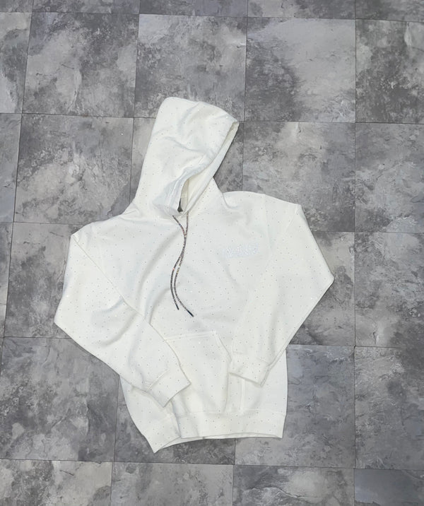 LisaRaye- Glam Luxe Rhinestone Hoodie