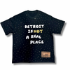 “Detroit is NOT a real place” Rhinestone T-Shirt