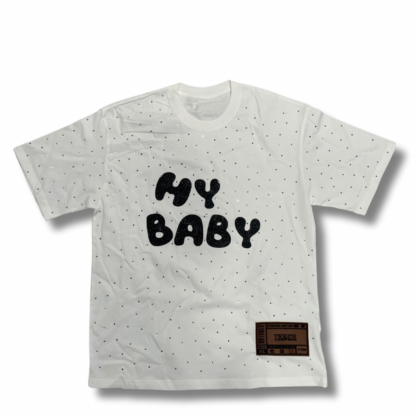 “My Baby” Rhinestone T-Shirt