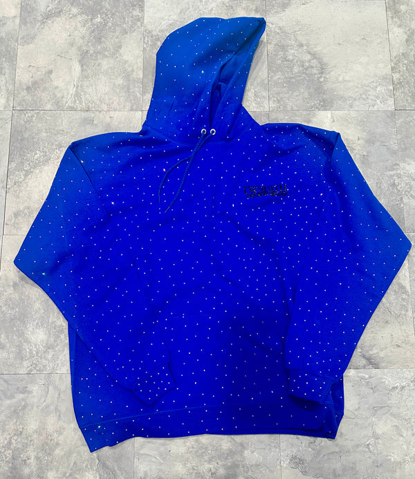 Cade Icewood -Glam Luxe Rhinestone Hoodie