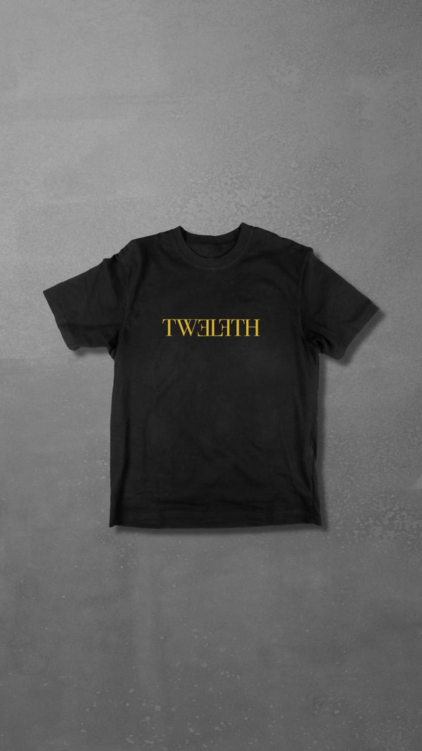 TWELFTH Gold n' Black Tee