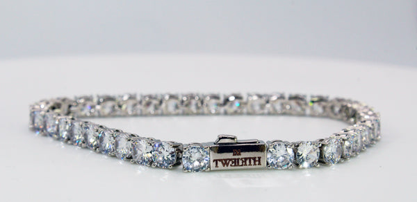 TENNIS BRACELET - WHITE GOLD