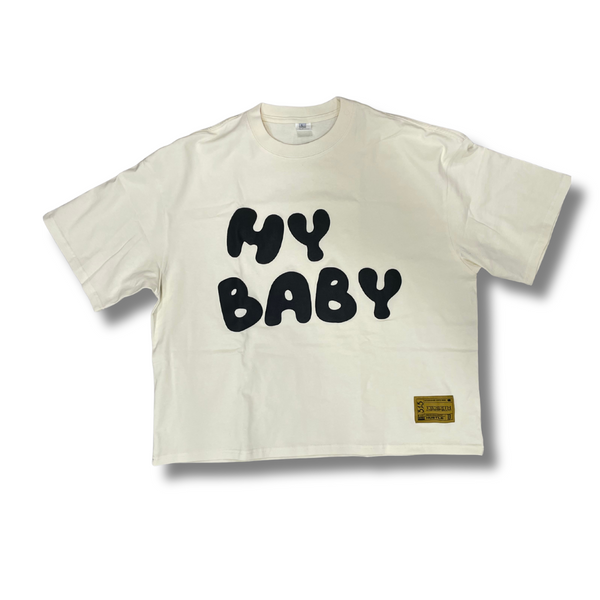 "MY BABY" DETROIT BOXY TEE — PRE-ORDER (SHIPS OCT 1, 2025)