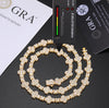 18” GOLD 925S VVS MOISSANITE FOUR CLOVER CROSS CHAIN
