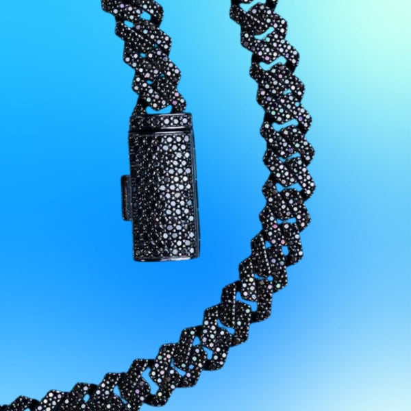Midnight Cuban Link Chain