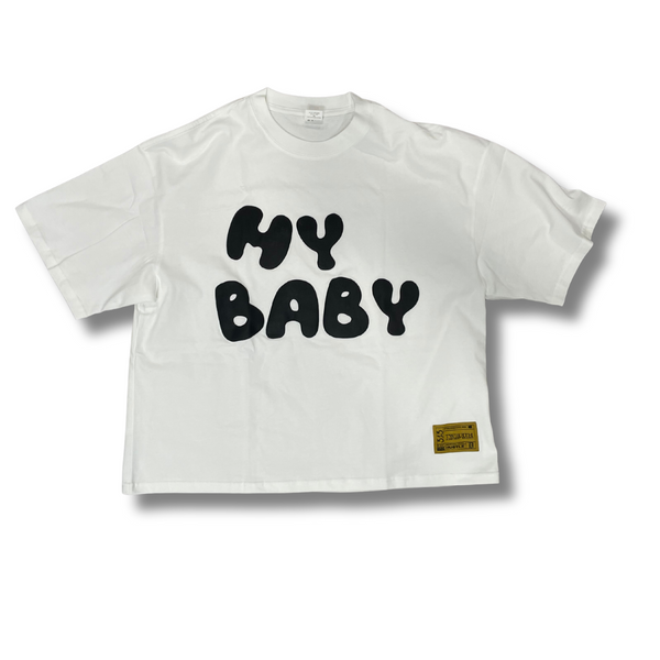 "MY BABY" DETROIT BOXY TEE — PRE-ORDER (SHIPS OCT 1, 2025)