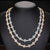 18” WHITE GOLD 925S VVS MOISSANITE FOUR CLOVER CROSS CHAIN