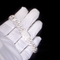 9"925S VVS MOISSANITE CUBAN LINK BRACELET- WHITE GOLD