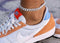 9"925S VVS MOISSANITE CUBAN LINK ANKLET- WHITE GOLD