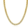 Moissanite Cross Link Chain