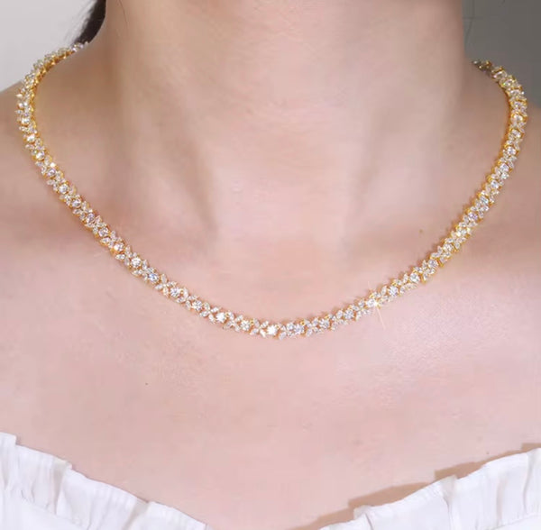 Butterfly Tennis Necklace