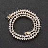 Amora Heart-Cut Tennis Necklace