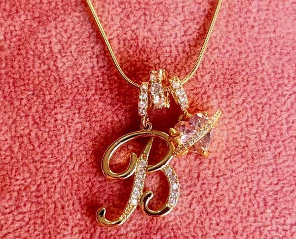 ✨ Gold Initial Necklace | Twelfth XII