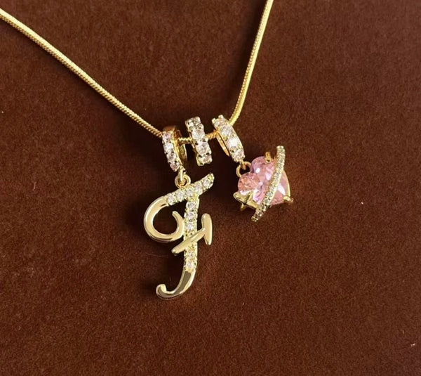 ✨ Gold Initial Necklace | Twelfth XII