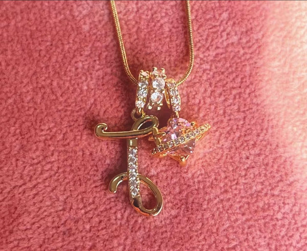 ✨ Gold Initial Necklace | Twelfth XII