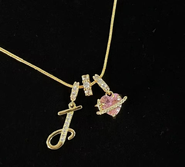 ✨ Gold Initial Necklace | Twelfth XII