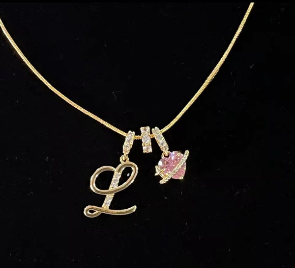 ✨ Gold Initial Necklace | Twelfth XII