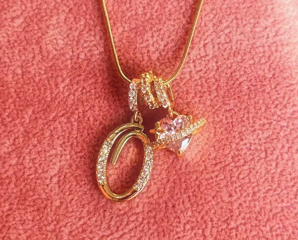 ✨ Gold Initial Necklace | Twelfth XII