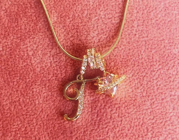 ✨ Gold Initial Necklace | Twelfth XII