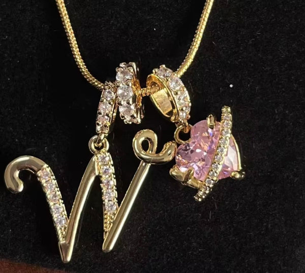 ✨ Gold Initial Necklace | Twelfth XII