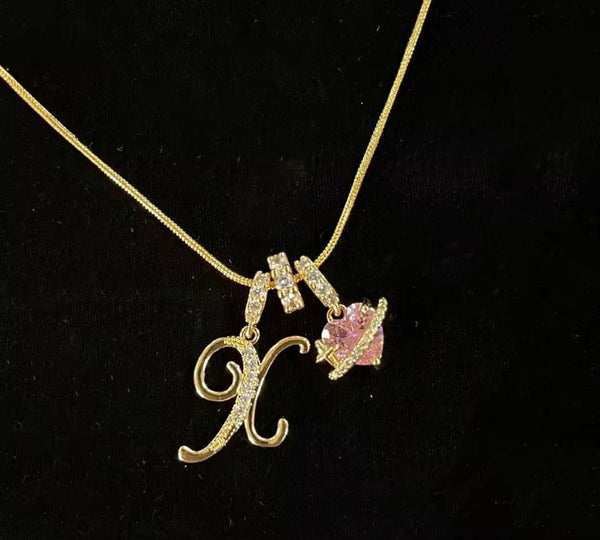 ✨ Gold Initial Necklace | Twelfth XII