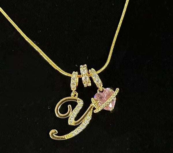 ✨ Gold Initial Necklace | Twelfth XII