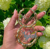 Personalized Name Earrings – Custom Bamboo Hoops in 18k Gold | 30mm to 90mm