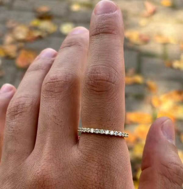2mm Moissanite Eternity Ring | Twelfth XII