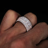 5-Layer Moissanite Band Ring | Twelfth XII
