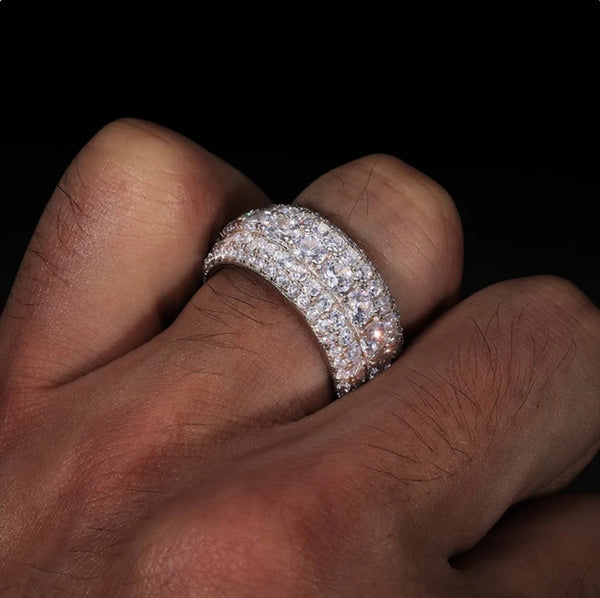 5-Layer Moissanite Band Ring | Twelfth XII