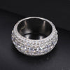 5-Layer Moissanite Band Ring | Twelfth XII