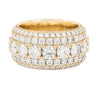 5-Layer Moissanite Band Ring | Twelfth XII