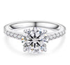 Round Moissanite Ring | Twelfth XII