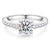 Round Moissanite Ring | Twelfth XII