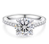 Round Moissanite Ring | Twelfth XII