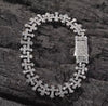 CZ Stone Cross Bracelet | Twelfth XII