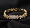 CZ Stone Cross Bracelet | Twelfth XII