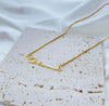 Gold Cursive Custom Name Necklace | Twelfth XII