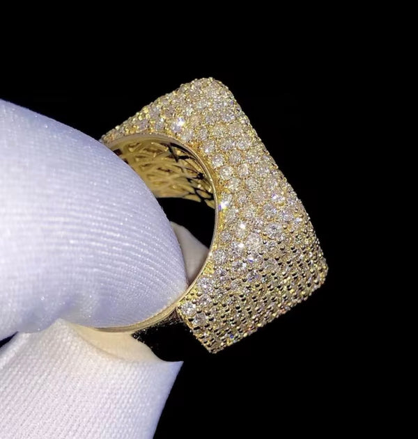 Iced Out Moissanite Ring | Twelfth XII