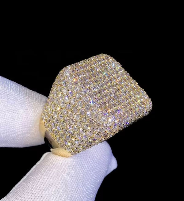 Iced Out Moissanite Ring | Twelfth XII