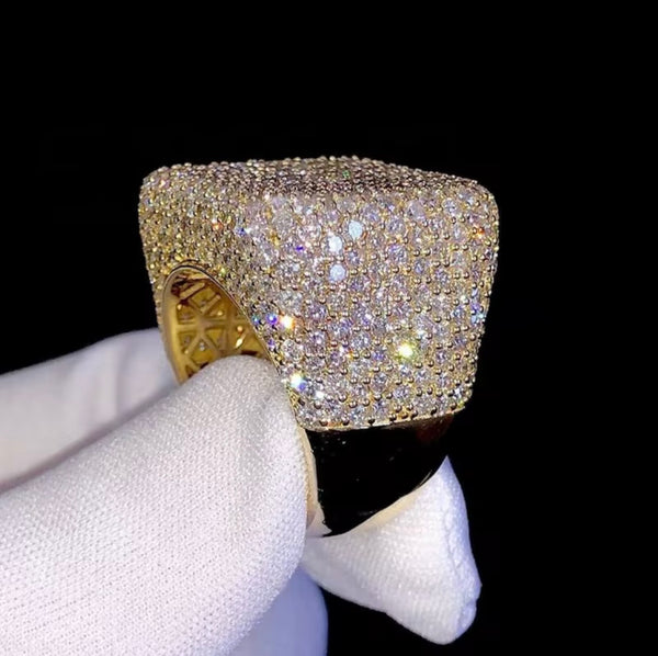 Iced Out Moissanite Ring | Twelfth XII