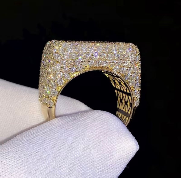 Iced Out Moissanite Ring | Twelfth XII