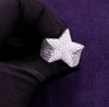 Iced Out Star Shaped Moissanite Ring | Twelfth XII