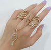 Snake Shaped Open Ring | Twelfth XII