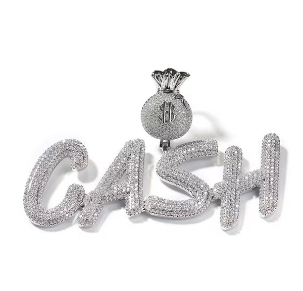 Custom Name Pendant with Money Dollar Bag | Twelfth XII