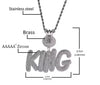 Custom Name Pendant with Money Dollar Bag | Twelfth XII