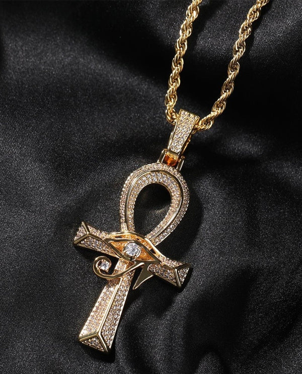 Ankh Cross Necklace | Eye of Horus