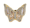18k Gold Plated Butterfly Ring | Twelfth XII